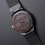 INFINITY - Engraved Wooden Watch