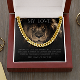 MY LOVE - Cuban Link Chain Necklace