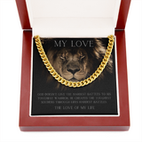 MY LOVE - Cuban Link Chain Necklace