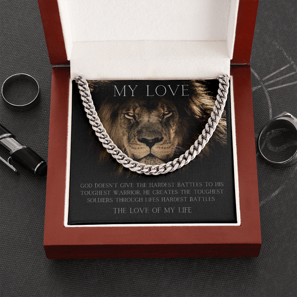 MY LOVE - Cuban Link Chain Necklace