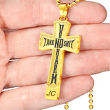 DNHTNS LUXURY CROSS WITH MILITARY BALL CHAIN