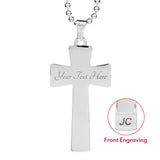 DNHTNS LUXURY CROSS WITH MILITARY BALL CHAIN