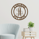 FAMILY NAME - Steel Sign