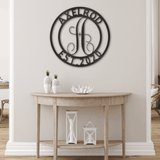 FAMILY NAME - Steel Sign