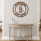 FAMILY NAME - Steel Sign