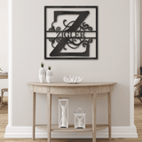 SPLIT FAMILY NAME - Steel Sign