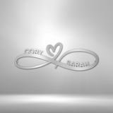 INITIAL COUPLES - Steel Sign