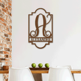 REGAL MONOGRAM - Steel Sign