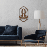 REGAL MONOGRAM - Steel Sign