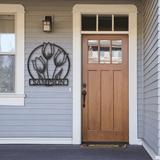 WILD TULIP MONOGRAM - Steel Sign