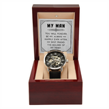 MENS OPENWORK WATCH