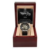 MENS OPENWORK WATCH