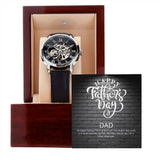 MENS OPENWORK WATCH