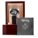 MENS OPENWORK WATCH