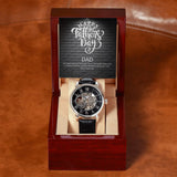 MENS OPENWORK WATCH