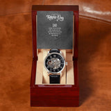 MENS OPENWORK WATCH