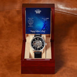 MENS OPENWORK WATCH