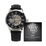 MENS OPENWORK WATCH