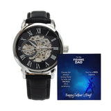 MENS OPENWORK WATCH