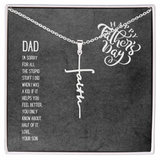 Faith Cross Necklace