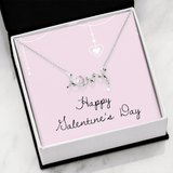 Scripted Love Necklace - Valentines