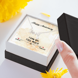 Scripted Love Necklace