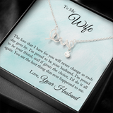 Scripted Love Necklace
