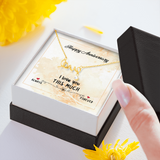 Scripted Love Necklace