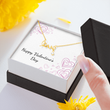 Scripted Love Necklace - Valentines