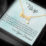 Scripted Love Necklace