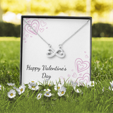 Infinity Heart Necklace - Valentines