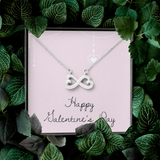 Infinity Heart Necklace - Valentines