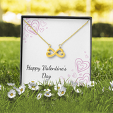 Infinity Heart Necklace - Valentines
