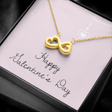 Infinity Heart Necklace - Valentines