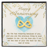 Infinity Heart Necklace