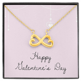 Infinity Heart Necklace - Valentines