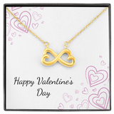 Infinity Heart Necklace - Valentines