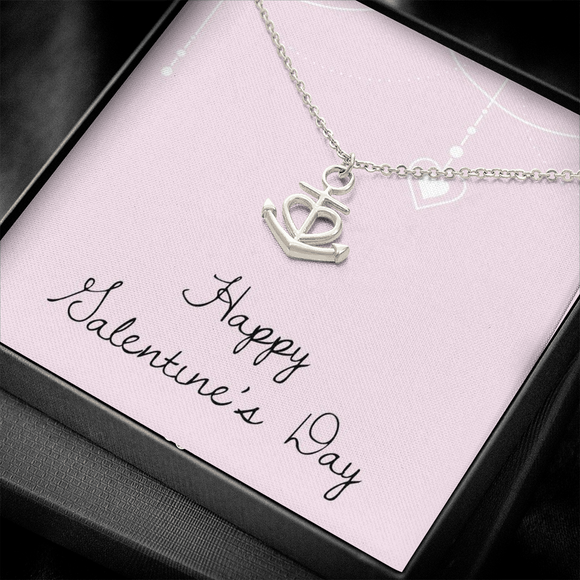 Anchor Necklace - Valentines