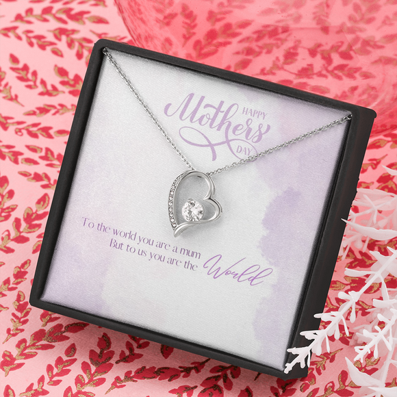 Forever Love Necklace with message card