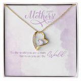 Forever Love Necklace with message card