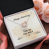 Interlocking Hearts Necklace