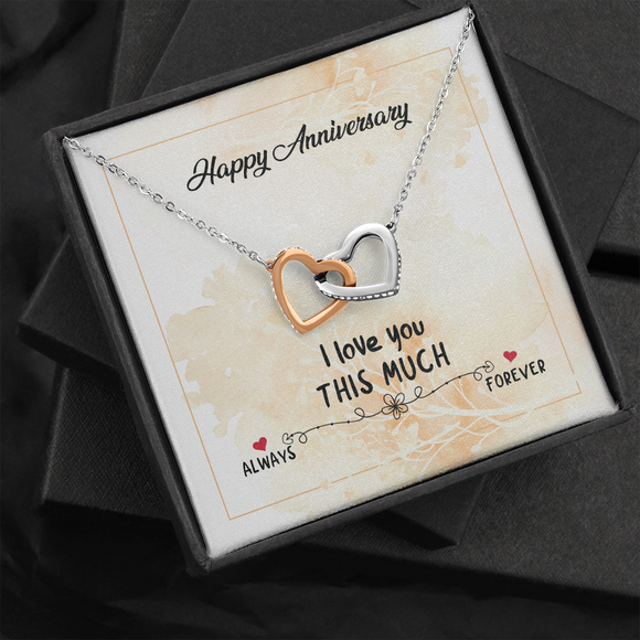 Interlocking Hearts Necklace