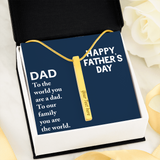 4 Sided Vertical Bar