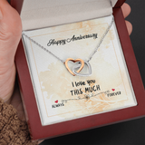 Interlocking Hearts Necklace