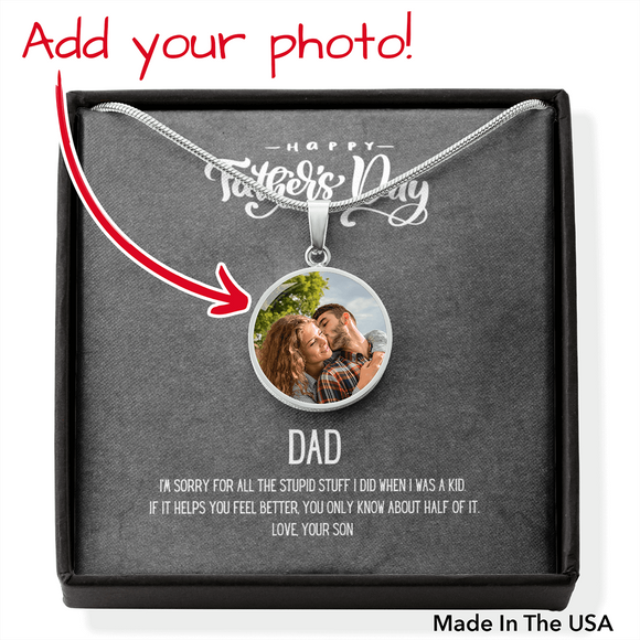 Circle Buyer Upload Necklace