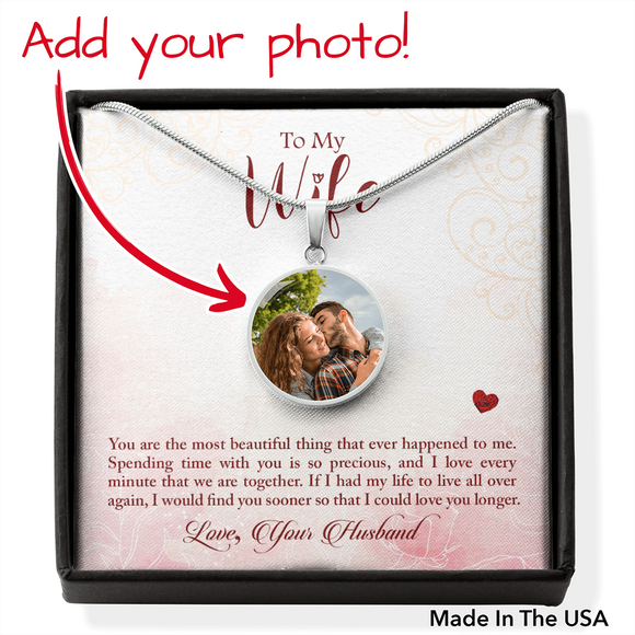 Circle Necklace Upload