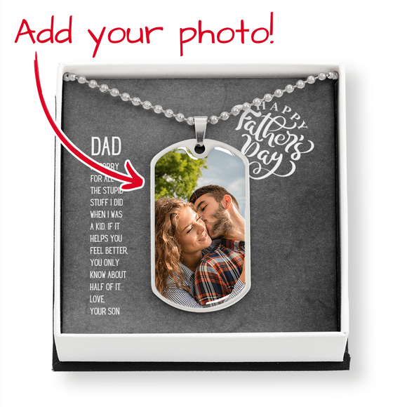 Dog tag Buyer Photo Upload