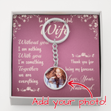 Circle Keychain Upload