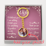 Circle Keychain Upload