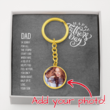 buyer Upload Circle Keychain
